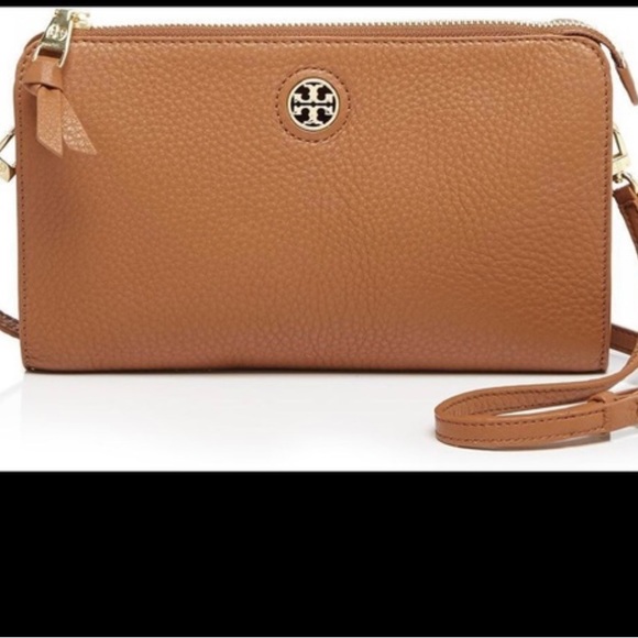 Tory Burch Handbags - Tory Burch Brody Pebbled Crossbody